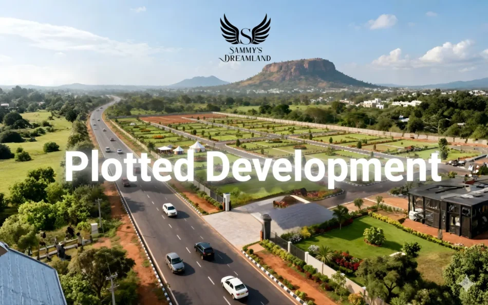 Plotted Development in North Bangalore.